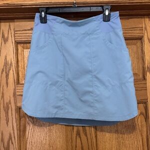 Patagonia Light Blue Skort with Pockets